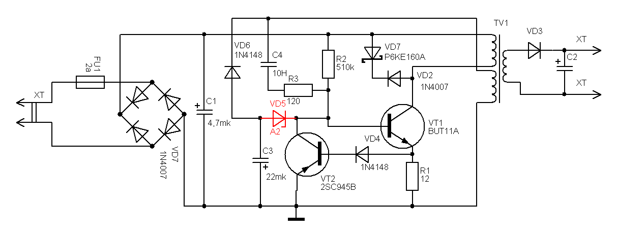 Alwise зарядное устройство схема