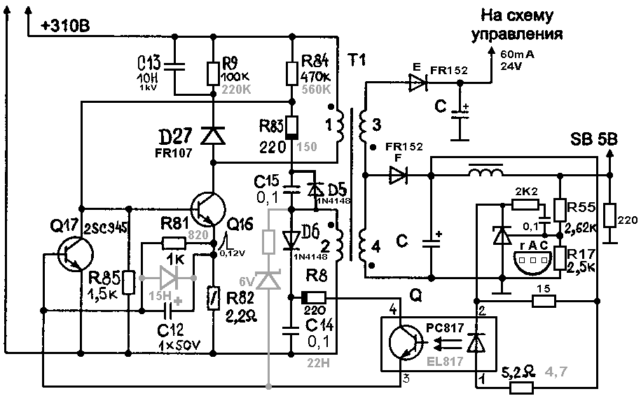 Схема дежурки на с5353