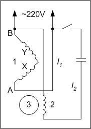 Схема подключения конденсатора к водяному насосу